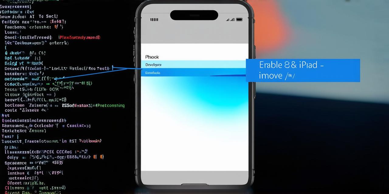 How to enable developer mode on iOS