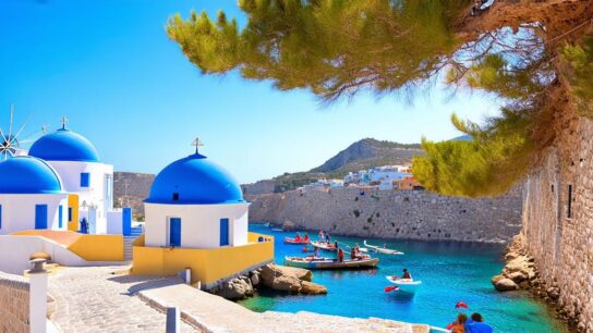 What activities are available in Ios, Greece