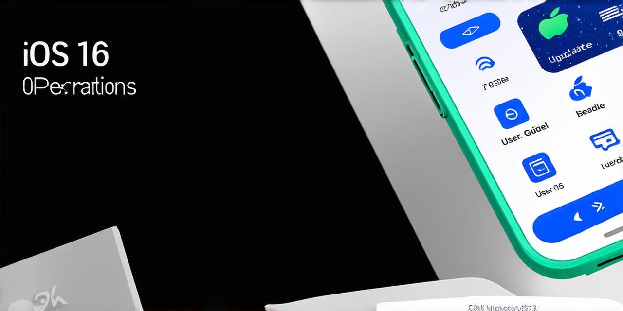 How to operate iOS 16