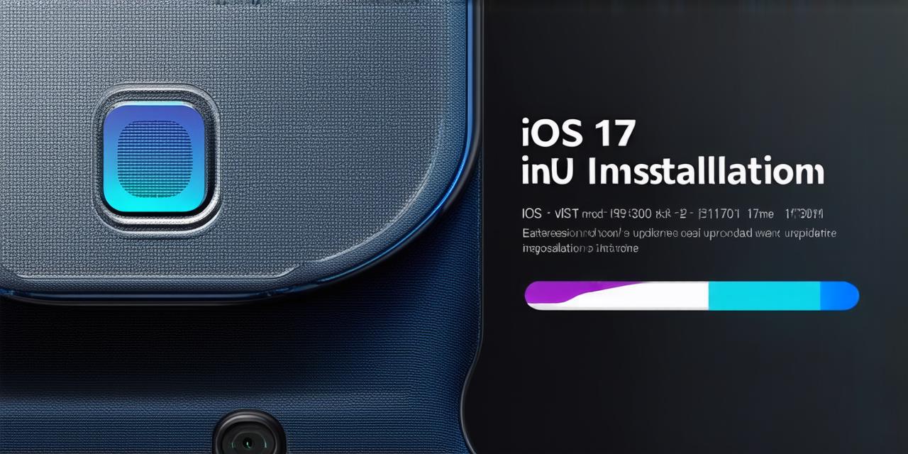 How much time does it take to install iOS 17