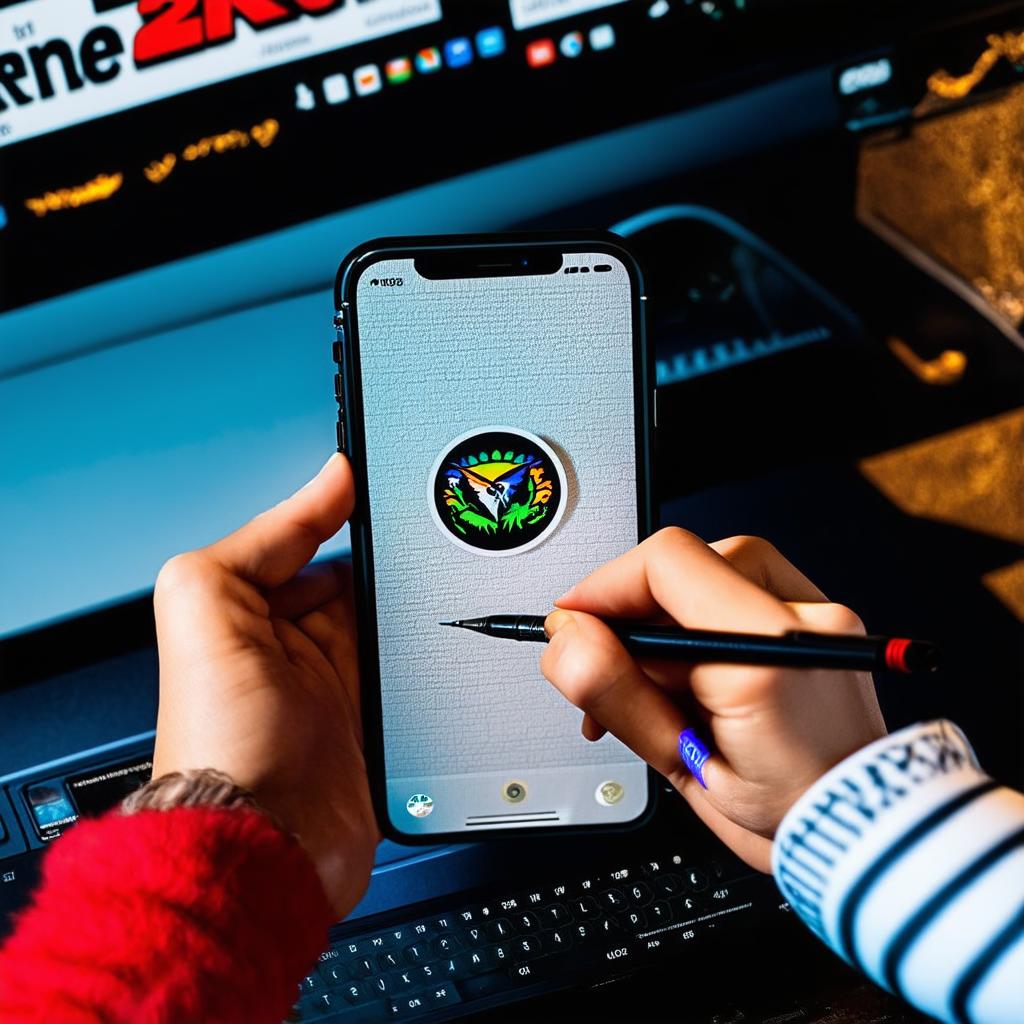 How to create a sticker on iOS