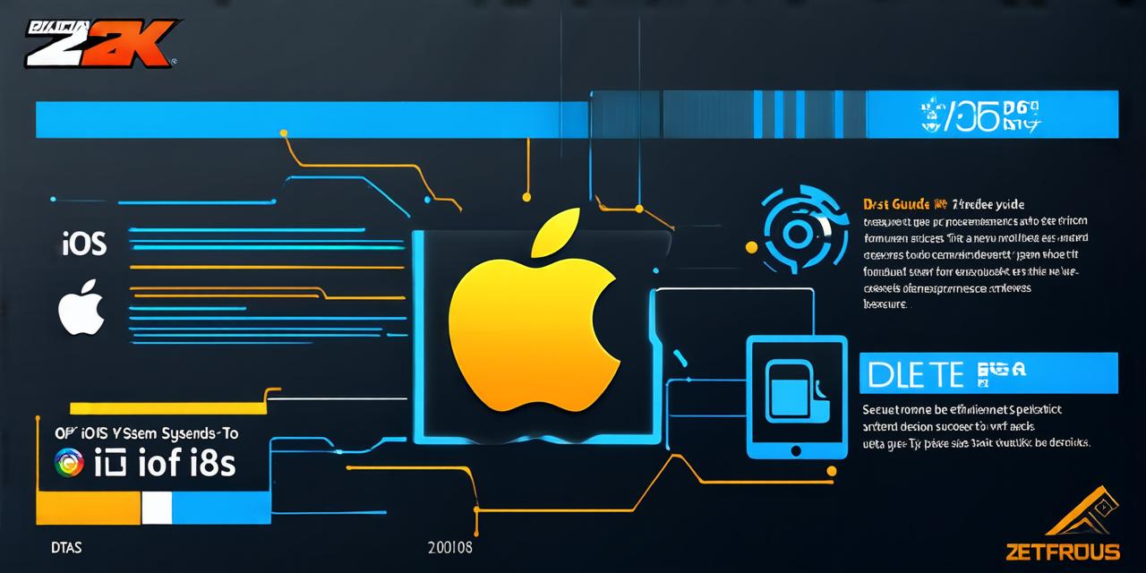 How to delete system data on iOS