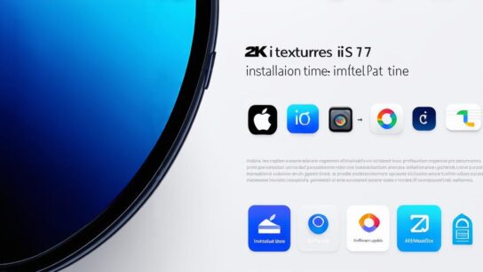 How much time is required to install iOS 17.5